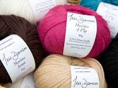 One range of Tess Dawson yarns